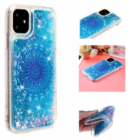 Image of Colorful Liquid Quicksand phone case for iphone models