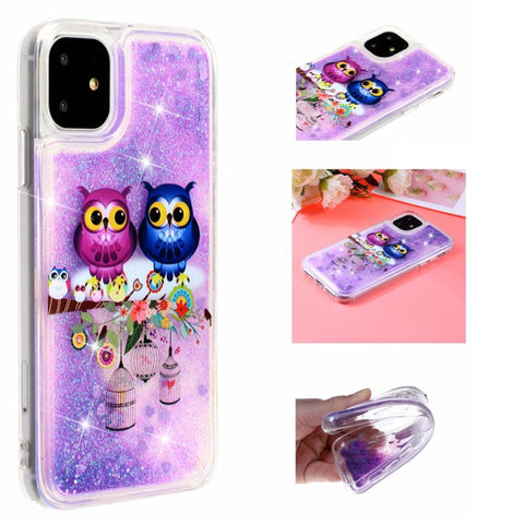 Image of Colorful Liquid Quicksand phone case for iphone models