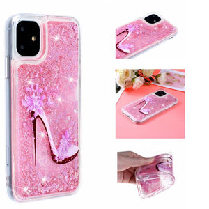 Colorful Liquid Quicksand phone case for iphone models