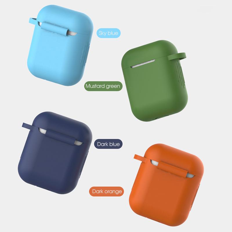 Colorful Silicone Earphone Case for Airpods 1/2/3/4/ pro  inpod with retail packing