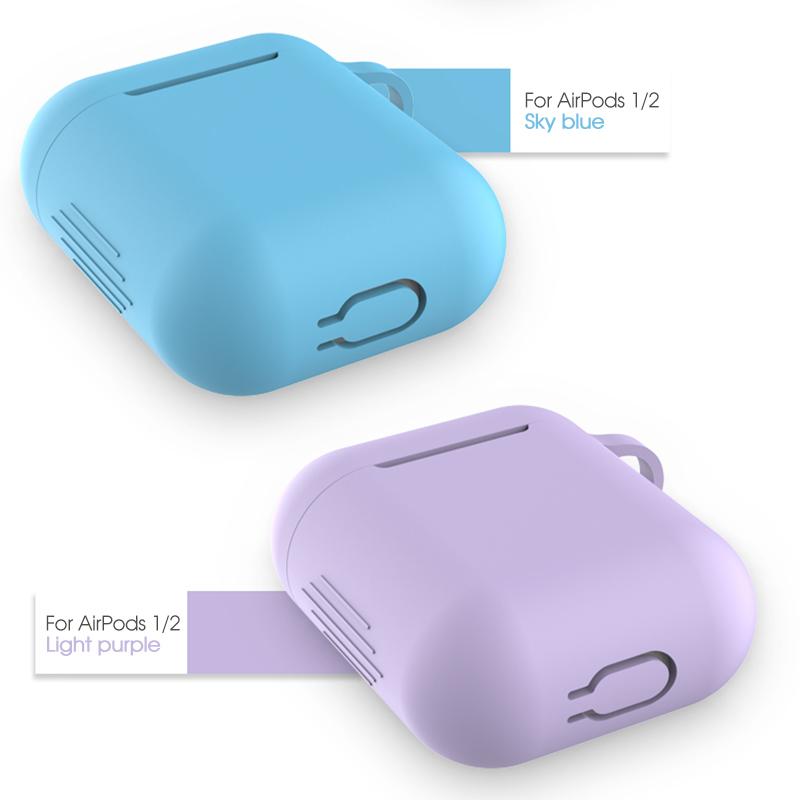 Colorful Silicone Earphone Case for Airpods 1/2/3/4/ pro  inpod with retail packing