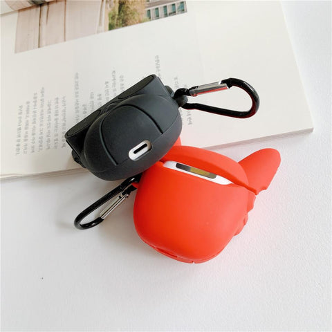 Image of Cool bulldog headphone case for Apple Airpods 4 3 pro 2 1
