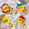 Cute Hyaluronic Acid Duck Earphone Case For Apple Airpods 1/2