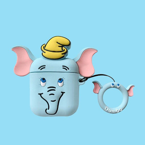 Image of Disney AirPods 2 Case Soft Silicone 3D Anime Toys Stitch/Venom/Babe Yoda/Star Wars/Winnie Protective Cover for AirPods Earphones
