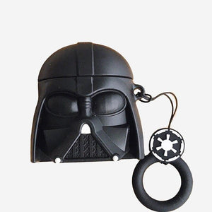 Disney AirPods 2 Case Soft Silicone 3D Anime Toys Stitch/Venom/Babe Yoda/Star Wars/Winnie Protective Cover for AirPods Earphones