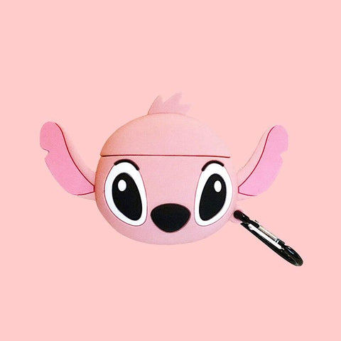 Image of Disney AirPods 2 Case Soft Silicone 3D Anime Toys Stitch/Venom/Babe Yoda/Star Wars/Winnie Protective Cover for AirPods Earphones