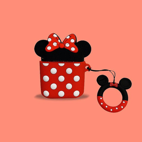Image of Disney AirPods 2 Case Soft Silicone 3D Anime Toys Stitch/Venom/Babe Yoda/Star Wars/Winnie Protective Cover for AirPods Earphones