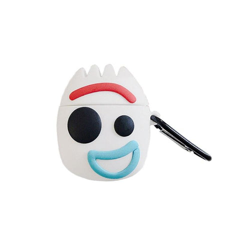 Image of Disney AirPods 2 Case Soft Silicone 3D Anime Toys Stitch/Venom/Babe Yoda/Star Wars/Winnie Protective Cover for AirPods Earphones