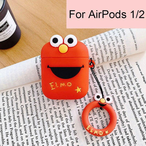 Image of Disney AirPods 2 Case Soft Silicone 3D Anime Toys Stitch/Venom/Babe Yoda/Star Wars/Winnie Protective Cover for AirPods Earphones