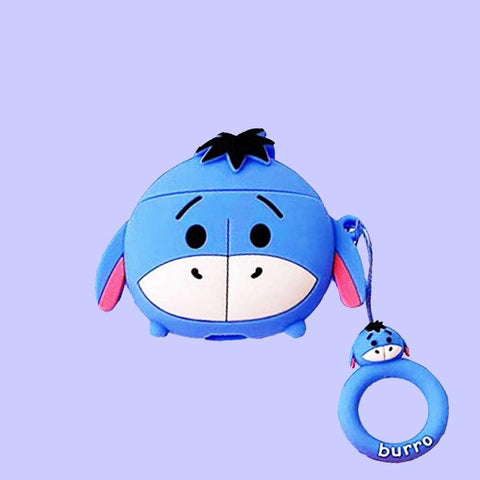 Image of Disney AirPods 2 Case Soft Silicone 3D Anime Toys Stitch/Venom/Babe Yoda/Star Wars/Winnie Protective Cover for AirPods Earphones