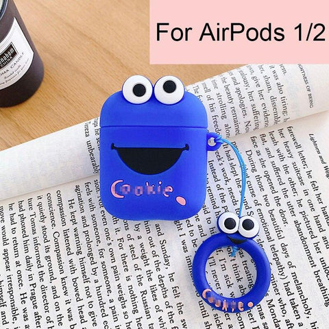 Image of Disney AirPods 2 Case Soft Silicone 3D Anime Toys Stitch/Venom/Babe Yoda/Star Wars/Winnie Protective Cover for AirPods Earphones