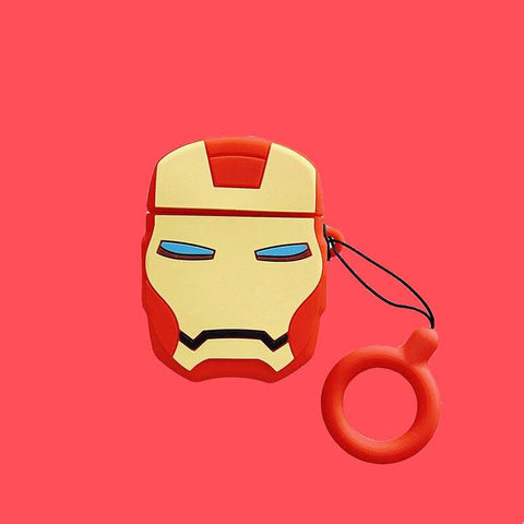 Image of Disney AirPods 2 Case Soft Silicone 3D Anime Toys Stitch/Venom/Babe Yoda/Star Wars/Winnie Protective Cover for AirPods Earphones