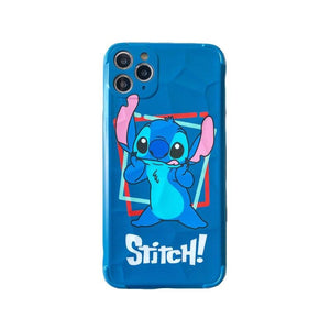 Disney Cartoon Lilo and Stitch IPhone 11 Case Cover soft TPU 3D Printing Figure Toys for Girls Boys