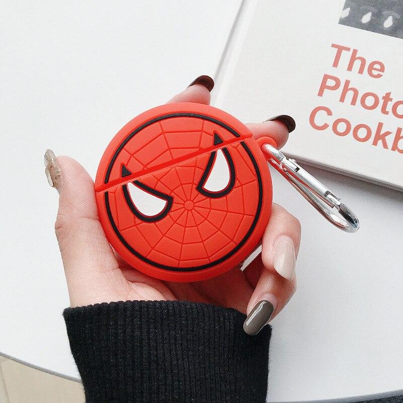 Disney Huawei Freebuds 3 Case Cover Lilo and Stitch Spiderman Ironman Captain America Jack Skellington Mickey Minnie Mouse Toys