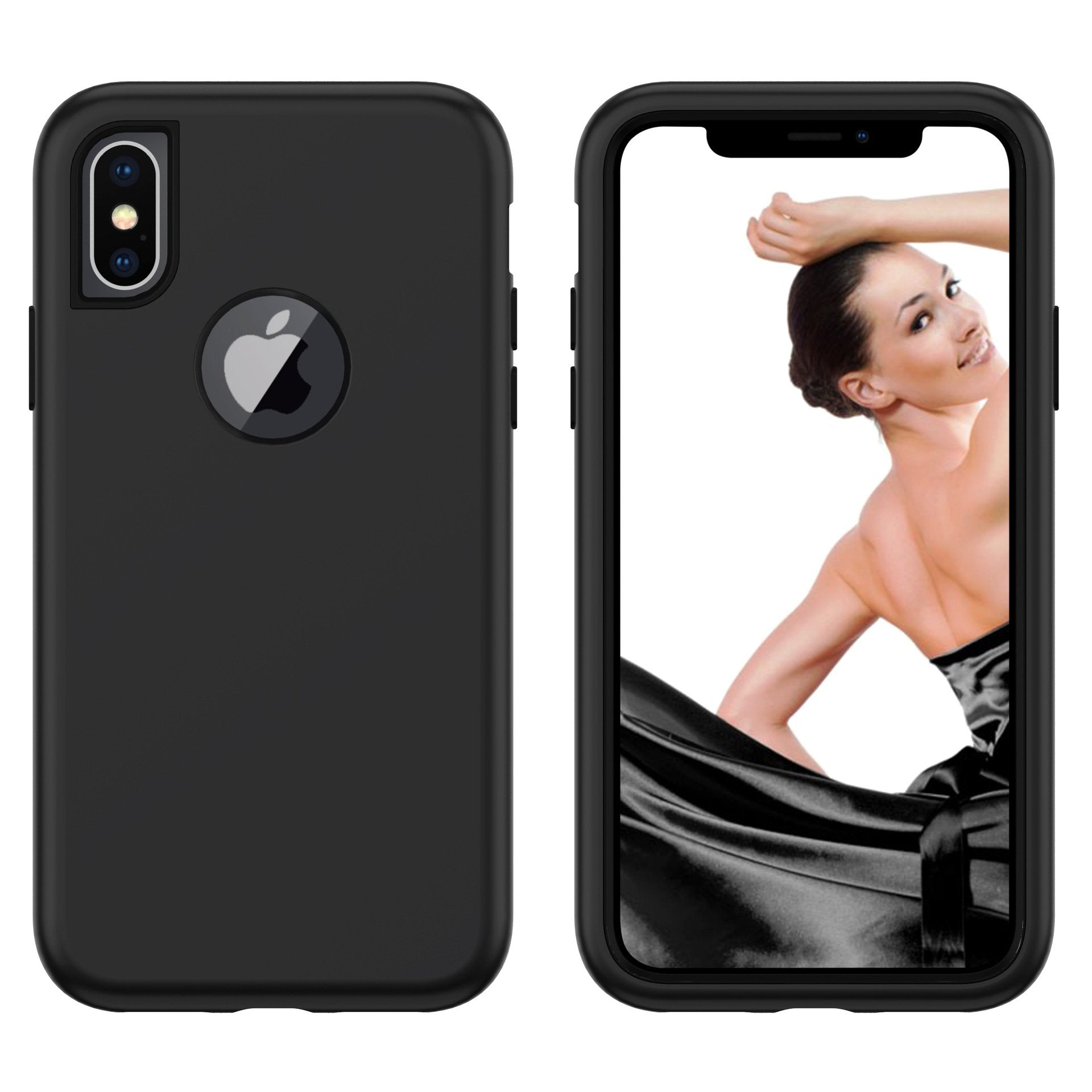 Durable PC+TPU 3 Layers Hybrid Anti-shock Phone case