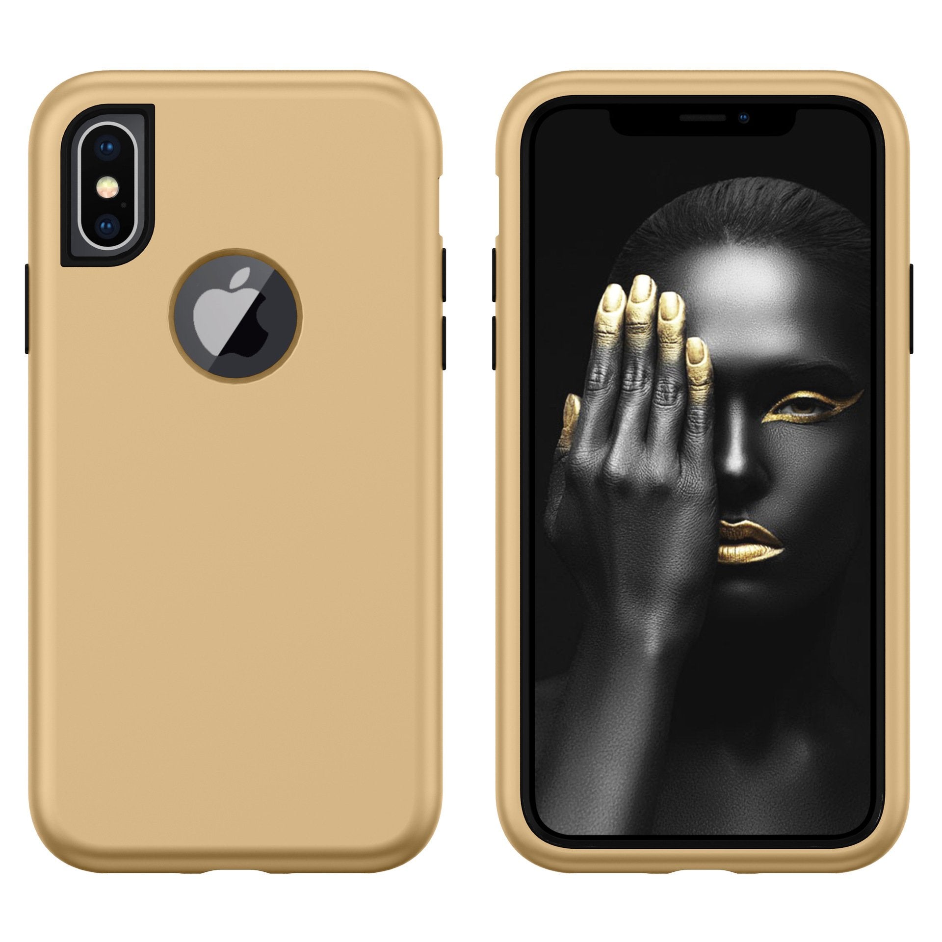 Durable PC+TPU 3 Layers Hybrid Anti-shock Phone case