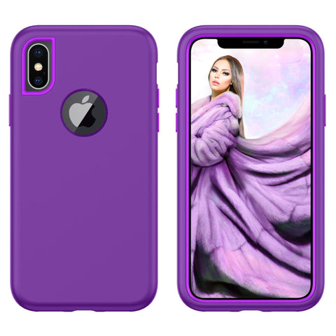 Image of Durable PC+TPU 3 Layers Hybrid Anti-shock Phone case
