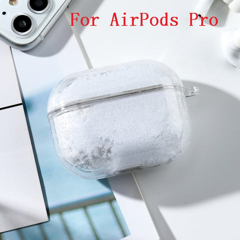 Image of Dynamic Liquid Case For AirPods Cases Glitter Liquid Cover For AirPod 2 Covers Protector For Air Pods Pro Bumper Hard Coque Etui