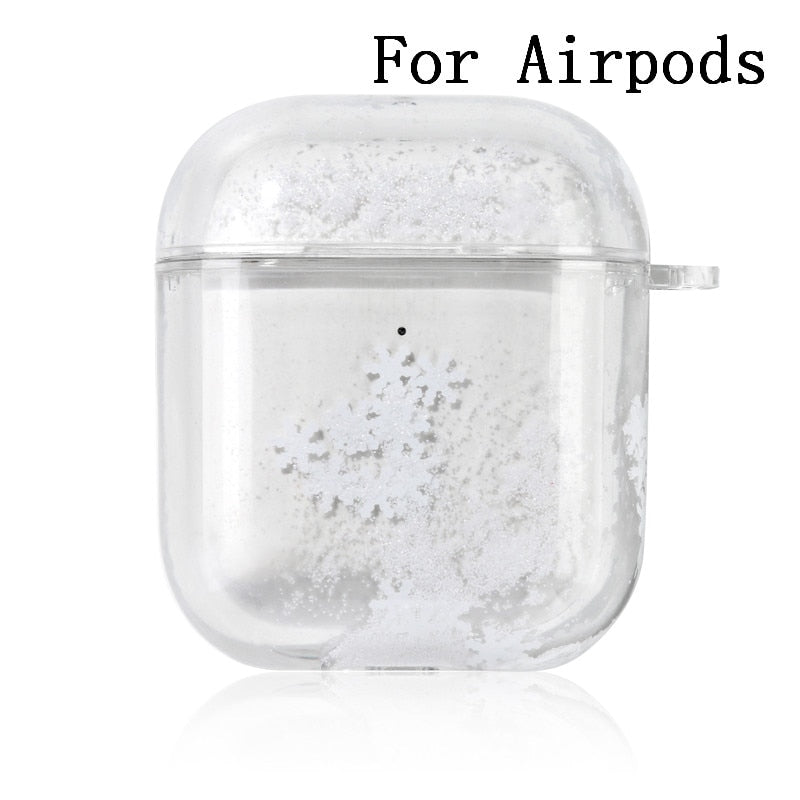 Dynamic Liquid Case For AirPods Cases Glitter Liquid Cover For AirPod 2 Covers Protector For Air Pods Pro Bumper Hard Coque Etui