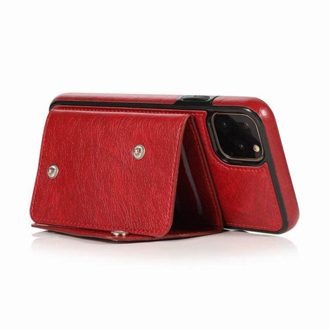 Image of Fashion Flip Leather Phone Case with card slot wallet for all iphone models