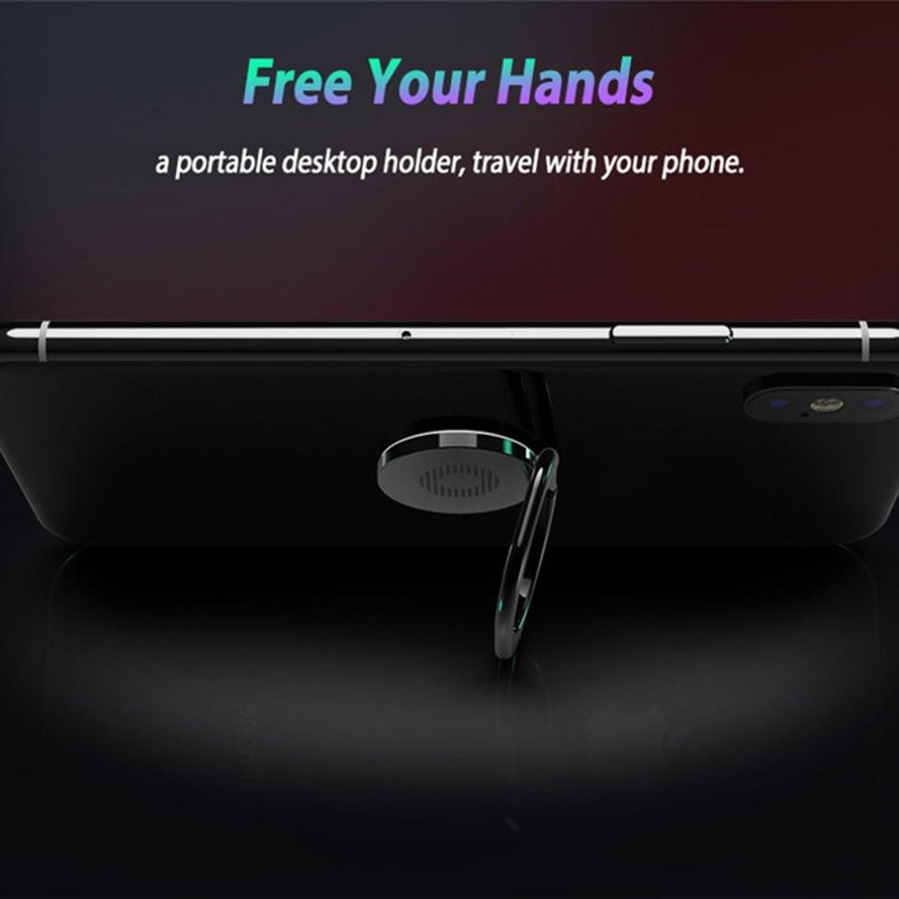Finger Ring Holder 360 Degree Mobile Phone Smartphone Finger Stand Holder Round Phone Ring Car Mount Stand