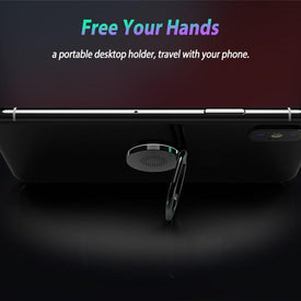 Finger Ring Holder 360 Degree Mobile Phone Smartphone Finger Stand Holder Round Phone Ring Car Mount Stand