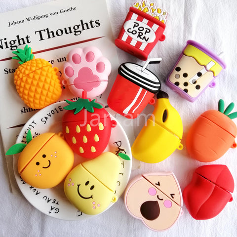 Image of For AirPods Case Cartoon Protective Cover For Air pods 2