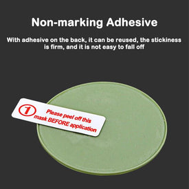 For Apple Airtags Silicone Case Tracker Round Anti-lost Protective Sleeve Back Adhesive Mount Soft Protector Cover for Airtags