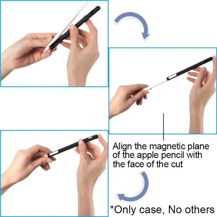 For Apple Pencil 2 Case Soft Silicone Holder Stylus Pen Cover Compatible For Ipad Tablet Touch pen Protective Case 2018 2020 - All Fancy Phone Cases