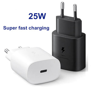 25W Fast charger For Samsung mobile phones for S10 20 21 22