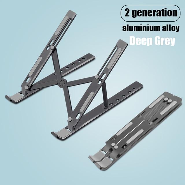 Laptop Stand for MacBook Pro Notebook Stand Foldable Aluminium Alloy Tablet Stand Bracket Laptop Holder for Notebook