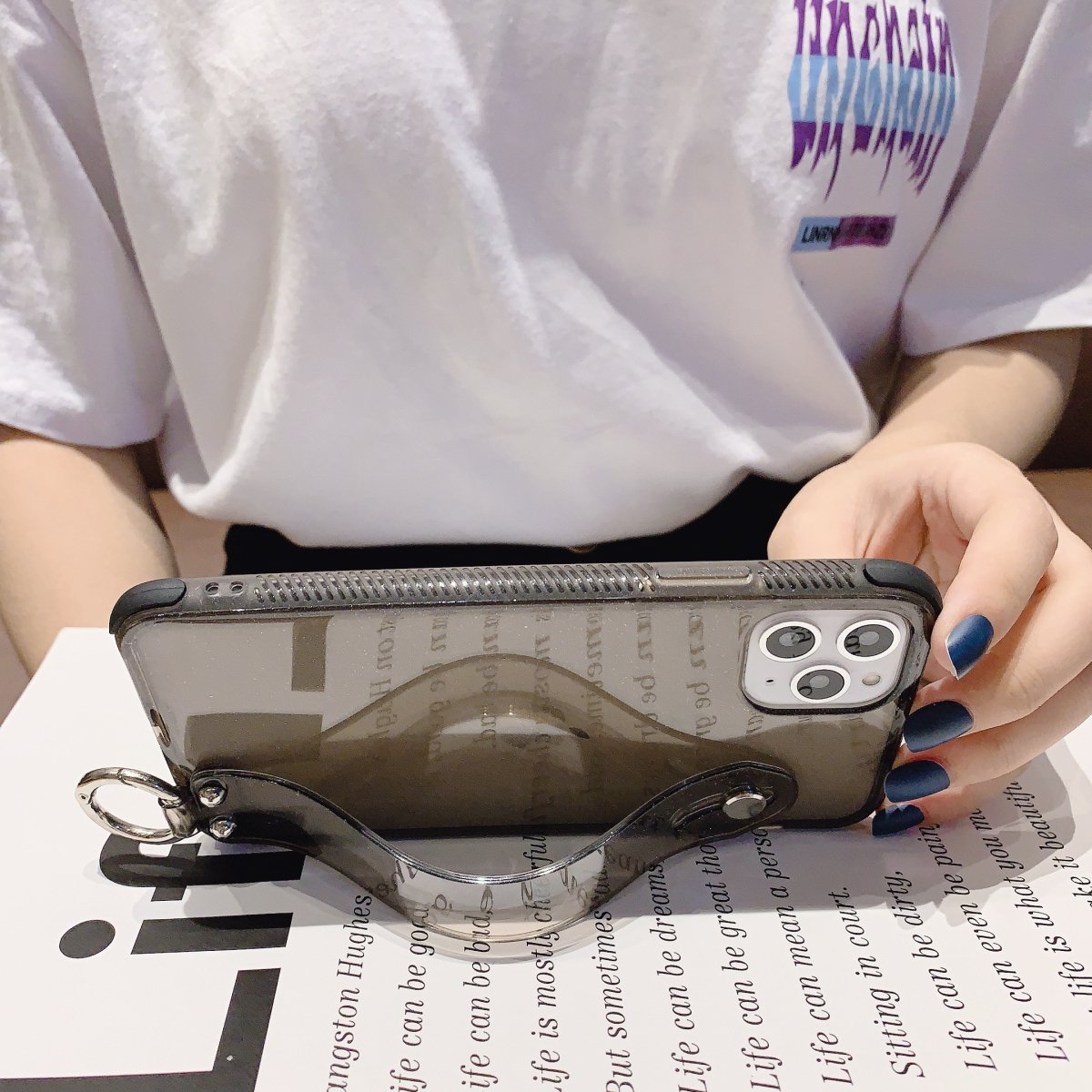 Jerry cute Phone Case Cover with holding strap