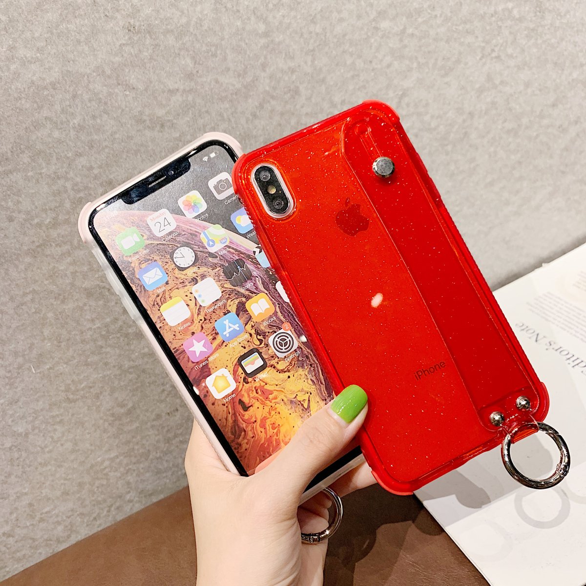 Jerry cute Phone Case Cover with holding strap