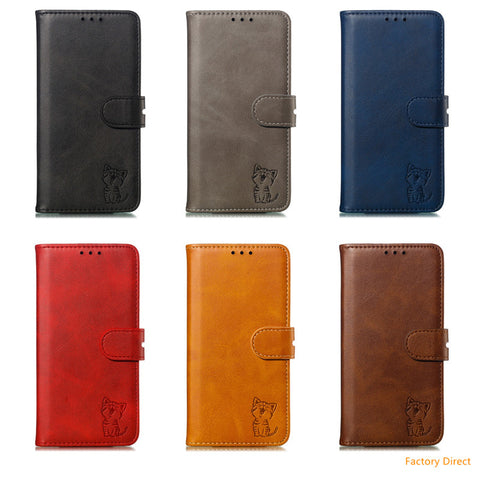 Image of Google 3A XL PIXEL 4XL 5A 5XL 6 PRO Flip Leather phone case with stand holder and bank card slot photo window wallet back cover with magnetic plate