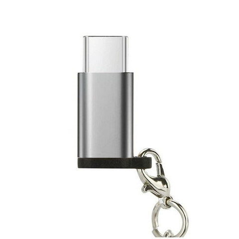 Image of Aluminium Alloy Micro USB To Type C Adapter For Phone Tablet