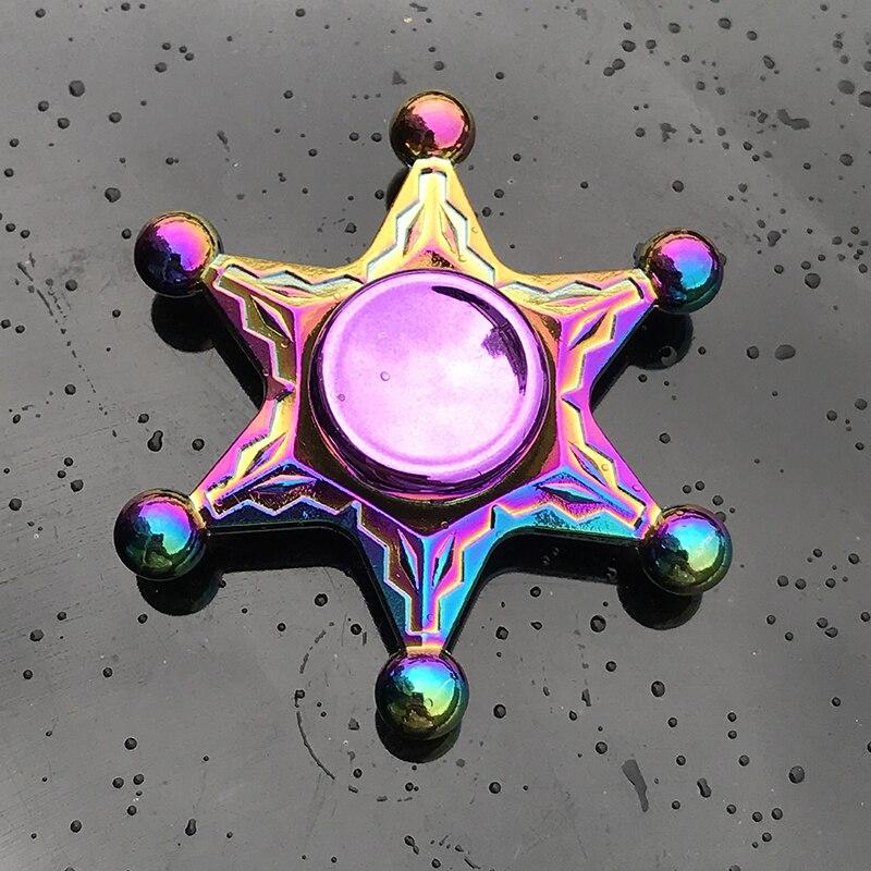 Hand Fingertip Gyro Colorful Spinner