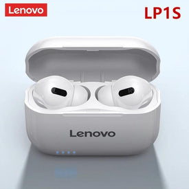 Lenovo LP1S TWS Bluetooth EarphoneDual Stereo Noise Reduction Bass Earbuds HiFi Music With Mic For Android IOS Smartphone