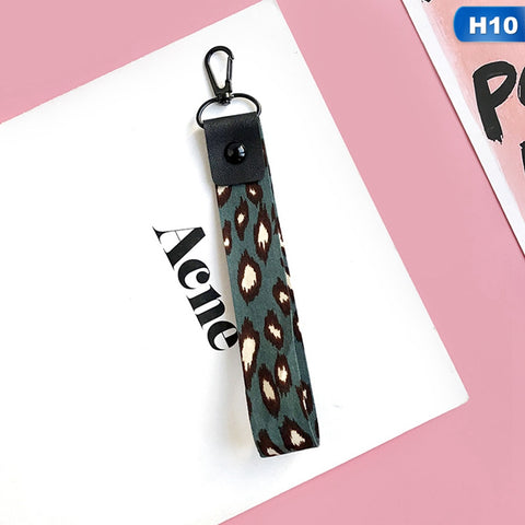 Image of Leopard Print Lanyards for Keys ID Card Mobile Phone Straps Universal Neck Straps For USB Hang Rope Lanyards