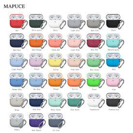 Liquid Soft Silicone Case For Airpods Pro Case Wireless Bluetooth Case for airpod 3 2020 Case Cover Air Pods 3 Fundas