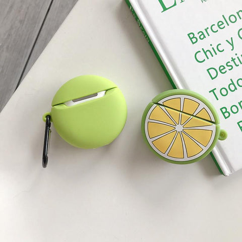 Image of Lovely Avocado Fruit Earphone Case For Apple Air pods I II pro