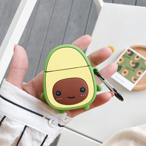 Image of Lovely Avocado Fruit Earphone Case For Apple Air pods I II pro