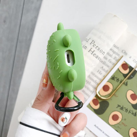 Image of Lovely Avocado Fruit Earphone Case For Apple Air pods I II pro