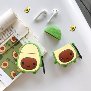 Lovely Avocado Fruit Earphone Case For Apple Air pods I II pro