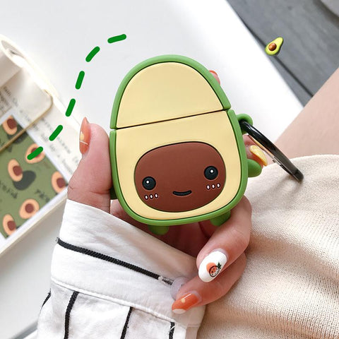 Image of Lovely Avocado Fruit Earphone Case For Apple Air pods I II pro