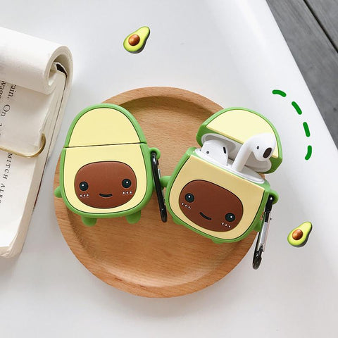 Image of Lovely Avocado Fruit Earphone Case For Apple Air pods I II pro
