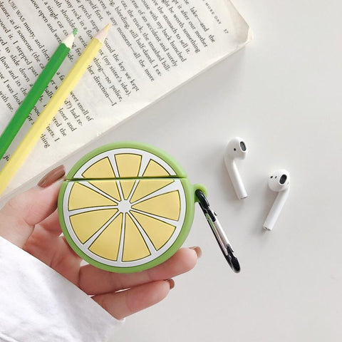 Image of Lovely Avocado Fruit Earphone Case For Apple Air pods I II pro