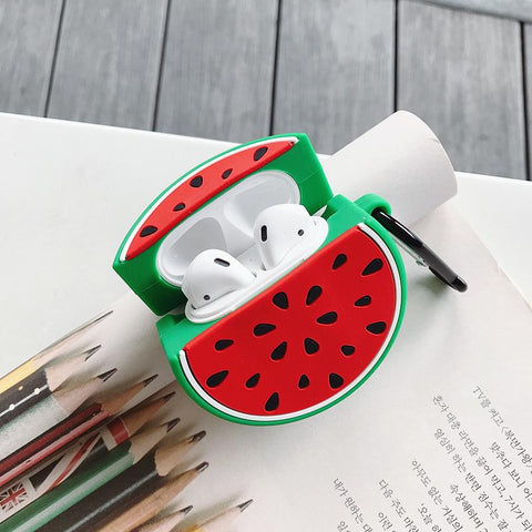 Image of Lovely Avocado Fruit Earphone Case For Apple Air pods I II pro
