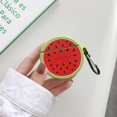 Image of Lovely Avocado Fruit Earphone Case For Apple Air pods I II pro