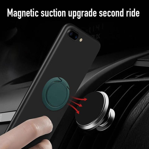 Image of Metal 360 Degree Spin Phone Ring Holder with retail packaging