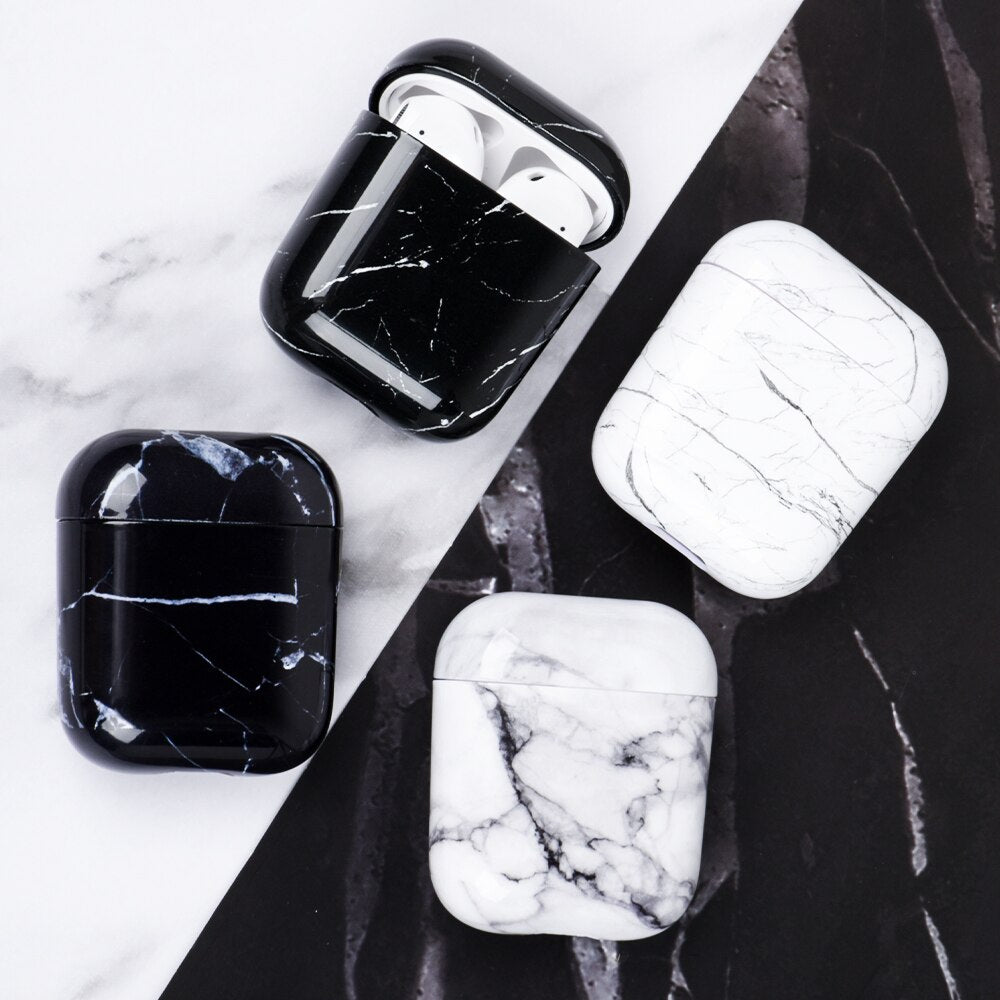 Marble Pattern Cases For Original Apple Airpods 1 2